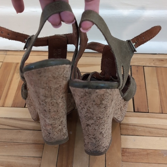 Jeffrey Campbell Platform Wedge Sandals Size 38 - Picture 4 of 9